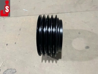 Pulley Crankshaft Baja Asli untuk Bus Higer Bus Zhong Tong Mesin Diesel WP10 WD615 OEM 612600020572 Baru