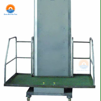 Vente chaude Automatique Pneumatique Montée Automne Ascenseur Plate-Forme De Levage Abattoir Bovins Vache Abattoir Équipement Noyau De Moteur