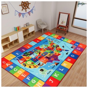 <span class=keywords><strong>Tapis</strong></span> de jeu pour enfants, <span class=keywords><strong>tapis</strong></span> de jeu pour bébés, enfants, <span class=keywords><strong>tapis</strong></span> de jeu éducatif imprimé avec des motifs de <span class=keywords><strong>route</strong></span>, de ville et de vie pour la chambre à coucher, la salle de jeux - Product Image 4