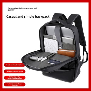 Customizable Logo Large Capacity Multi-Functional <b>Laptop</b> <b>Backpack</b> for Men New Business <b>Laptop</b> Bag Polyester Students - Product Image 3