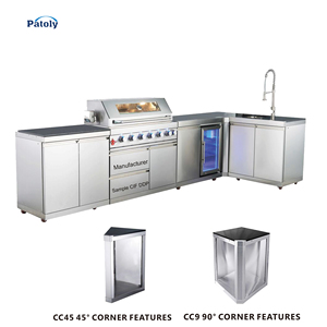 เตาอบหมุนอเนกประสงค์สแตนเลสสตีลสำหรับครัวแบบเคลื่อนที่ รุ่น BBQ-B4L - Product Image 5