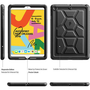 Étui de protection pour tablette <span class=keywords><strong>Apple</strong></span> <span class=keywords><strong>iPad</strong></span> <span class=keywords><strong>10</strong></span>,<span class=keywords><strong>2</strong></span> <span class=keywords><strong>pouces</strong></span>, ultra-épais, en silicone souple - Product Image 3