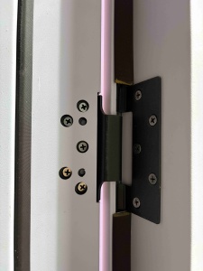 Cửa an ninh bằng gỗ thép hiện đại | lối vào nhà chống trộm bền - Product Image 3