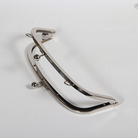 Cadre de sac à main en métal fabriqué en Chine 18*8.5mm, fermoir à baiser en métal, étanche, portable, pour pochette, pour pièces de sac à main