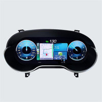 Mise à niveau du tableau de bord pour Mercedes Benz CLA GLA W176 C117 W117 X156 - Affichage numérique du compteur de vitesse LCD