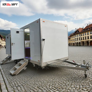 Toilettes mobiles de luxe en acier pour usage public en plein air, vente en gros 2026, remorque de toilettes pour utilisation dans les parcs - Product Image 1