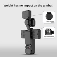 Lumière vidéo LED magnétique 3 couleurs, mini lumière d'appoint pour vlog, accessoires pour caméra d'action pour DJI Osmo Pocket 4 3 Creator Combo