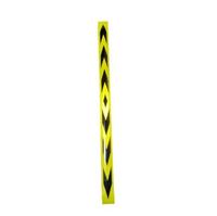 Autoadhesivo PP PET PC Cinta de advertencia Flecha verde fluorescente pegatina reflectante