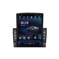 Autoradio Android avec écran vertical de 9,7 pouces, navigation GPS, ensemble d'unités tout-en-un, vente en gros