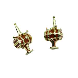 Adornos Metálicos Personalizados de Películas y Series, Miniaturas de Metal, Figuras Decorativas, Adornos para el Hogar, Pequeño Tambor Metálico - Product Image 3