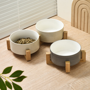 Doe Pet Produttore all'Ingrosso di Ciotole in Ceramica Personalizzate per Cani e Gatti, Singole/Doppie con Supporto - Product Image 2