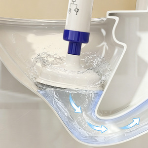 Neco Toilet Plunger Plastic Strong Power Drain Cleaner For Bathroom Sink Floor Drains - Product Image 3