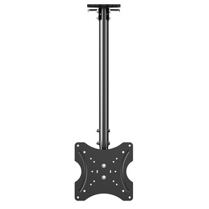 Supporto <span class=keywords><strong>TV</strong></span> da Soffitto Inclinabile a 90° in Acciaio Laminato a Freddo 14''-42'' per <span class=keywords><strong>TV</strong></span> al Plasma/Proiettori e <span class=keywords><strong>Monitor</strong></span> - Product Image 2