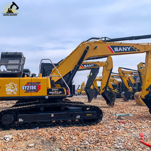 Offre spéciale 90% nouveau moteur d'origine Sany SY215C Pro excavatrices d'occasion pour l'exploitation de carrières minières - Product Image 5
