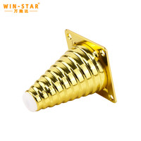 Pieds de canapé en métal doré WINSTAR, pieds de meubles de remplacement robustes pour canapés, armoires, lits et mobilier d'hôtel