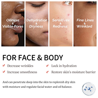 Sérum Visage Anti-âge Éclaircissant 5-en-1 OEM ODM à l'Acide Ferulique, Acide Hyaluronique, Niacinamide, Rétinol et Vitamines C pour Peaux Foncées