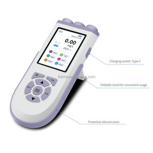 IKEME ความแม่นยําสูง 8in1 ชุดทดสอบคุณภาพน้ําดิจิตอล Tds Ec ORP Res ความเค็มอุณหภูมิ Do Meter แบบพกพาละลายออกซิเจน Ph Meter - Product Image 4