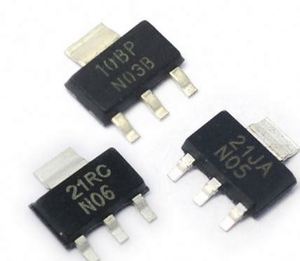 Puce régulatrice de tension Lm1117-3.3v lm1117-5.0v avec marquage n05a lm1117-adj sot223, meilleur prix. - Product Image 1