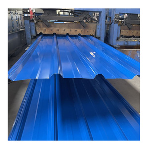 Tôles de Toiture Ondulées en Acier Galvanisé Prépeint (PPGL) <span class=keywords><strong>ESSAR</strong></span> Dx51d Fabriquées en Chine, Vente Chaude, avec Service de Découpe - Product Image 5