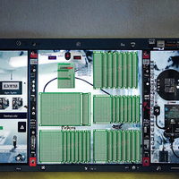 Kit prototype de circuit imprimé étamé double face 34 pièces Circuit universel Perf Board DIY 2X8 3X7 4X6 5X7 7x9 cm FR4 Development Board