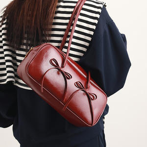 New Trendy Red <b>Bridal</b> Wedding Bag Single Shoulder Bags Underarm <b>Purse</b> Premium High-end Ladies' Handbags Bowling Bag - Product Image 3