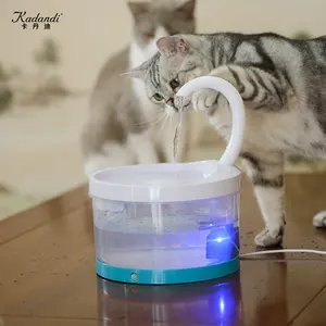 ที่นิยมน่ารักเปลี่ยนกรองสมาร์ทสัตว์เลี้ยงแมวดื่มตู้พลาสติกน้ำพุน้ำอัตโนมัติสำหรับแมว