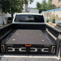 Slider Drawer System High Quality Pickup Truck Toolbox Slide Out Truck Bed Storage Drawer Tray for RAM 5.7FT 1500 F-150 GMC