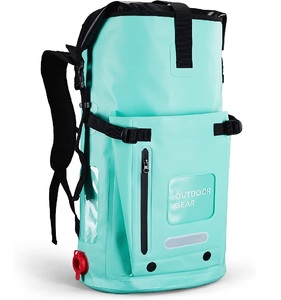 Mochila Impermeable con Bolsillo Frontal con Cierre para Kayak, Navegación, Rafting, Natación, Mochila Resistente - Product Image 1