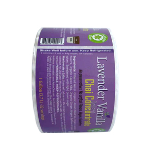 Customized Adhesive <strong>Food</strong> <strong>Label</strong> Sticker Vinyl Glossy Laminated <strong>Food</strong> Packaging <strong>Labels</strong> - Product Image 3