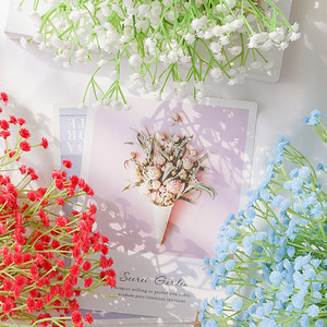 Xin Xinyi Gypsophile Artificiel à Tige Haute Bleu Rose pour Décoration de Mariage et d'Intérieur 21778459014 - Product Image 3