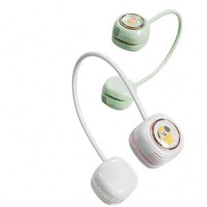 Usb Wearable Cooling Mini Personal Necklace Rechargeable Neckband Bladeless Hanging Potable <b>Neck</b> Fan - Product Image 1