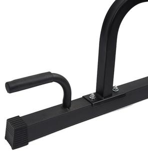 Barre horizontale <span class=keywords><strong>de</strong></span> traction pour l'intérieur Station <span class=keywords><strong>de</strong></span> trempage suspendue pour le menton Équipement <span class=keywords><strong>de</strong></span> fitness d'atterrissage familial Barre parallèle simple - Product Image 4