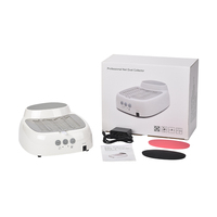 Machine d'aspiration de poussière pour ongles à 2 vitesses réglables, faible bruit, rechargeable, pour salon de manucure