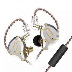 <span class=keywords><strong>KZ</strong></span> ZS10 <span class=keywords><strong>Pro</strong></span> Écouteurs intra-auriculaires hybrides <span class=keywords><strong>10</strong></span> transducteurs HiFi filaires, Moniteur dynamique à armature équilibrée pour la scène et le gaming - Product Image 2
