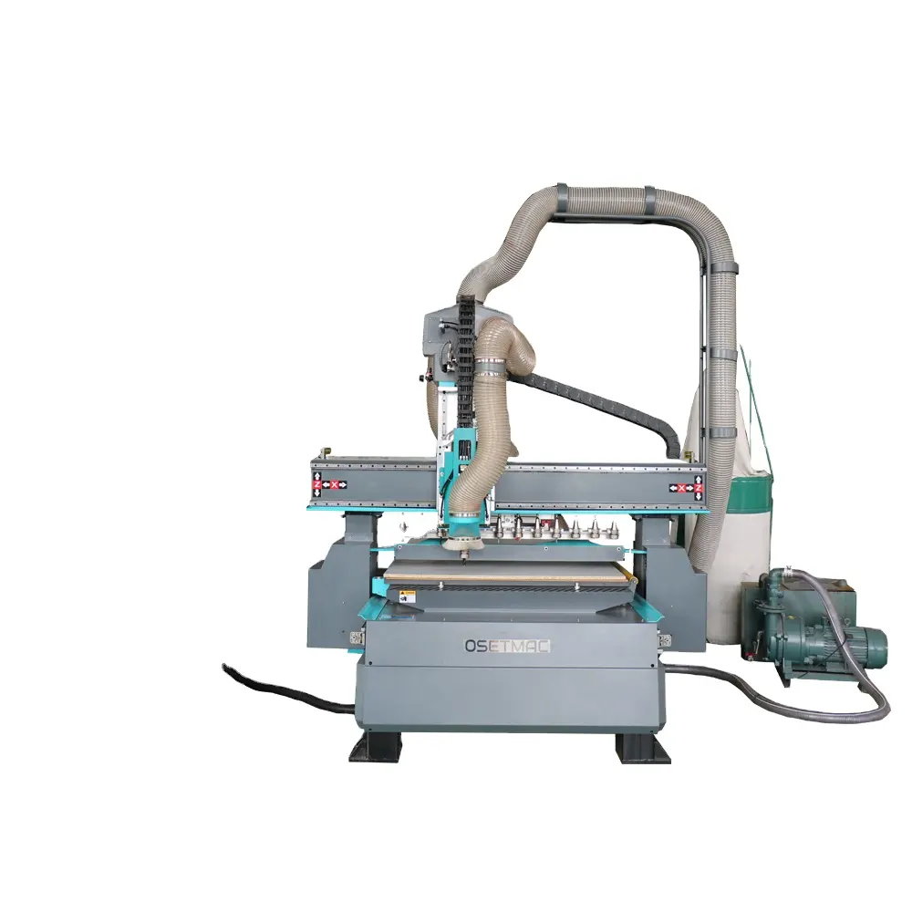 OSETMAC çin CNC Router ahşap 1325 ATC 3 eksenli CNC Router