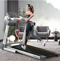 Tapis roulant elliptique professionnel commercial pour salle de sport, écran LCD électrique, exercice aérobie sans fil, machine de course multifonction