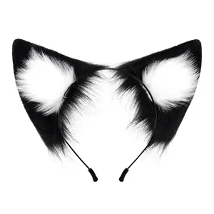 Factory Party Cat Ears Anime Cosplay Halloween Kids Accessories Costume Headband Lolita Accessories Of Hair Bands