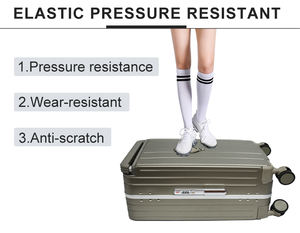 יוקרה רב תפקודי לשאת על מזוודה עם מסגרת למחשב אלומיניום מחשב נייד עגלה - Product Image 5