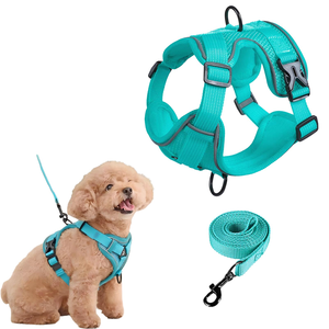 Arnés para Perro Estilo Chaleco, Reflectante y Transpirable, Correa de Pecho para Mascotas, Correa para Pasear Gatos - Product Image 1