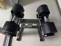 Ensemble d'haltères réglables 40 kg 24 kg en acier chromé, poignée à verrouillage de précision professionnelle, changement rapide en 1 seconde, équipement de gym à domicile