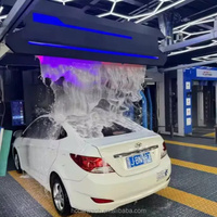 Machine de lavage de voitures automatique sans contact avec contrôle intelligent et économie d'eau pour les centres de service automobile et les stations de lavage de voitures