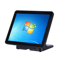 Precio de fábrica Metal 15 ''Punto de venta plegable Sistema Pos K330