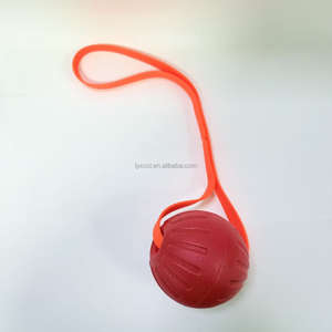 Pelota de Juguete para Mascotas de Color Sólido, Clásica, Ecológica, de Espuma, con Cuerda, Lujosa, Suave, Resistente y Duradera - Product Image 5