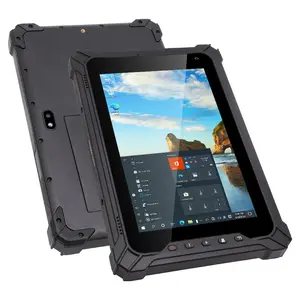 Gen11th Intel N5100 Tablettes à écran de résistance 4G Lte Wifi 5 Windows Tabletee 2D Scanner Optionnel Tablette PC 8 pouces
