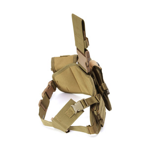 กระเป๋าปืนติดต้นขาแบบยุทธวิธี ทนทาน ผลิตจากผ้า Oxford กันน้ำ ใช้ได้กับปืนทุกประเภท - Product Image 5