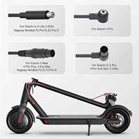 Cargador de Iones de Litio Personalizado de Fábrica 42V2A 36V para Ninebot Serie ES, Gotrax GXL V2, Jetson Bolt-Pro, Kugoo M2-Pro