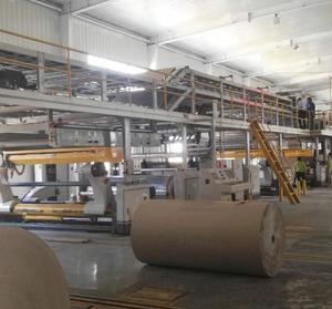 Tự động 7 ply sóng các tông dây chuyền sản xuất gỗ và nhựa bọc hộp carton máy - Product Image 5