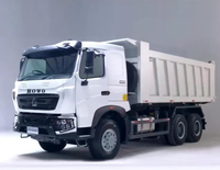 Truk Dump SINOTRUK HOWO T7S 8x4 430HP Tugas Berat 30 Ton Truk Tipper Pertambangan untuk Konstruksi, Pekerjaan Tanah, dan Pengangkutan Pasir
