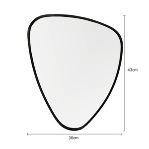 Espejo de Baño Decorativo Minimalista Autoadhesivo Sin Perforaciones, Espejo de Maquillaje de Pared Removible Sin Perforaciones - Product Image 4