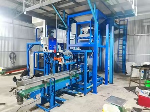 Machine à ensacher automatique TBM-A01 pour une personne pour les aliments pour chiens, les aliments pour animaux, 20kg-50kg, la couture d'emballage de sacs en papier - Product Image 2